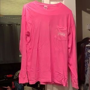 Victoria’s Secret Pink Long Sleeve Campus Tee